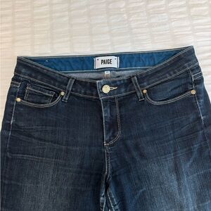 PAIGE Women's Dark Denim Jeans